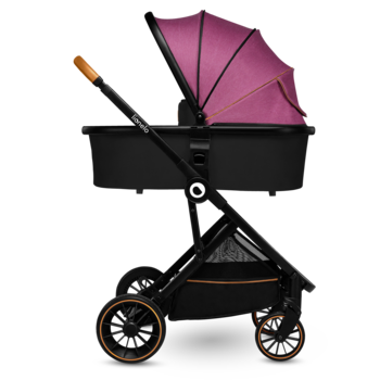 Універсальний візочок 2 в 1 Lionelo Riya 2in1 Pink Violet, рожевий - Pampik - 10