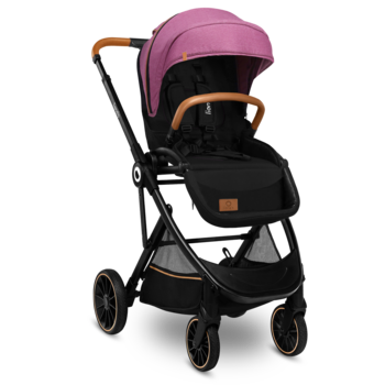 Універсальний візочок 2 в 1 Lionelo Riya 2in1 Pink Violet, рожевий - Pampik - 2