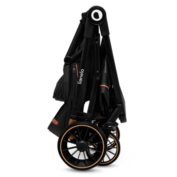 Універсальний візочок 3 в 1 Lionelo Riya 3in1 Black Onyx, чорний - Pampik - 13