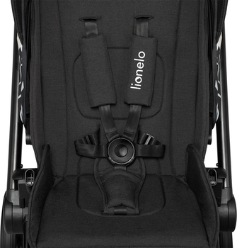 Універсальний візочок 3 в 1 Lionelo Mika Lovin, чорний - Pampik - 16