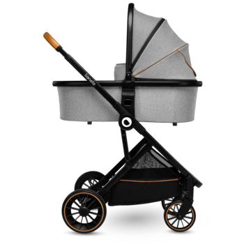 Універсальний візочок 2 в 1 Lionelo Riya 2in1 Grey Stone, сірий - Pampik - 7