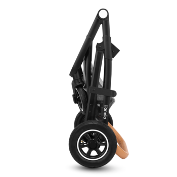 Універсальна коляска 2 в 1 Lionelo Amber 2 Grey Stone, світло-сірий - Pampik - 16