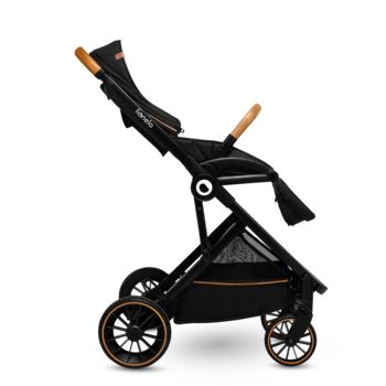 Універсальний візочок 2 в 1 Lionelo Riya 2in1 Black Onyx, чорний - Pampik - 32