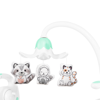 Крісло-гойдалка Lionelo Robin Beige, бежевий - Pampik - 6