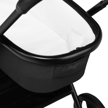 Універсальний візочок 3 в 1 Lionelo Mika Lovin, чорний - Pampik - 19