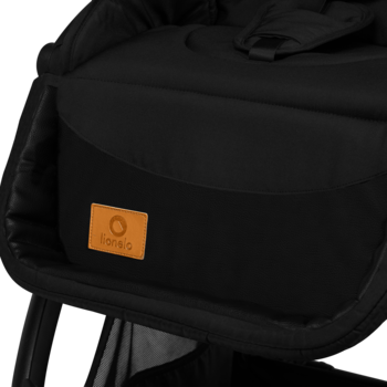 Універсальний візочок 2 в 1 Lionelo Riya 2in1 Black Onyx, чорний - Pampik - 5