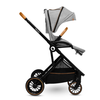 Універсальний візочок 2 в 1 Lionelo Riya 2in1 Grey Stone, сірий - Pampik - 17