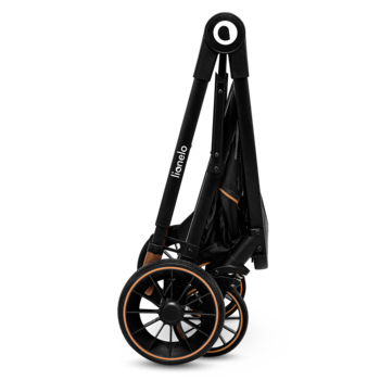 Універсальний візочок 3 в 1 Lionelo Riya 3in1 Black Onyx, чорний - Pampik - 11