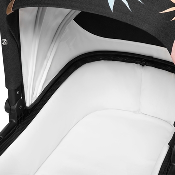 Універсальний візочок 2 в 1 Lionelo Mika Lovin, чорний - Pampik - 16