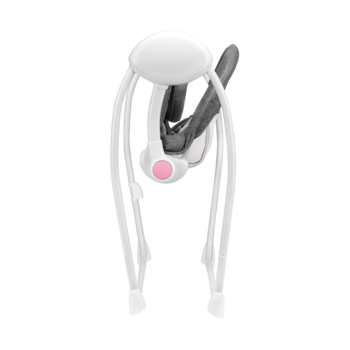 Крісло-гойдалка Lionelo Ruben Grey Rose, сірий - Pampik - 8