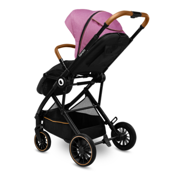 Універсальний візочок 2 в 1 Lionelo Riya 2in1 Pink Violet, рожевий - Pampik - 19