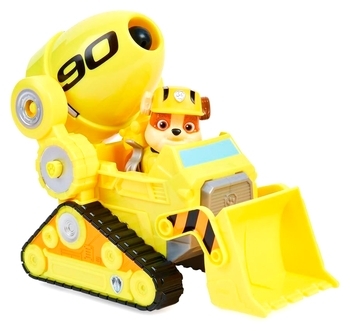 Игровой набор Щенячий патруль в кино: Спасательный автомобиль с водителем Крепыш (SM16776/8814) - Pampik