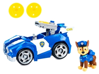 Игровой набор Щенячий патруль в кино: Спасательный автомобиль с водителем Гонщик (SM16776/6076) - Pampik - 2