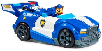 Ігровий набір Щенячий патруль у кіно: Поліцейський автомобіль-трансформер Гонщика (SM17732) - Pampik - 3