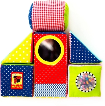 Набір м'яких кубиків Масік М'який конструктор (МС 090602-01) - Pampik - 12