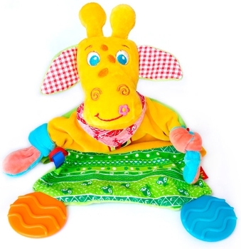 Іграшка-прорізувач Масік Зоо Жираф Бешкетник (МС 160201-01) - Pampik