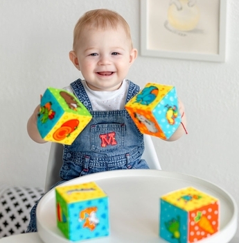 Набір м'яких кубиків Масік Ферма (МС 090601-02) - Pampik - 4