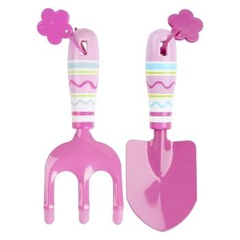 Лопатка та граблі Melissa&Doug Квіточки (MD6282) - Pampik