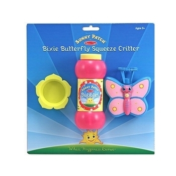 Мильні бульбашки в блістері Melissa&Doug Метелик Біксі (MD6137) - Pampik - 2