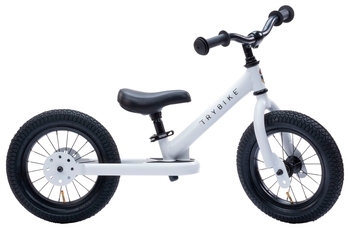 Велосипедний велосипед Trybike двоколісний, білий (TBS-2-WHT) - Pampik - 2