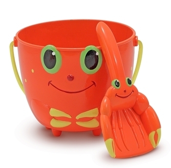 Відро з лопаткою Melissa&Doug Містер Краб (MD6400) - Pampik