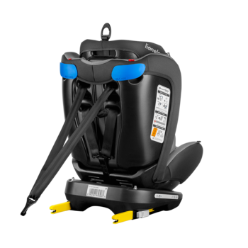 Автокресло Lionelo Bastiaan Grey, black base, серый - Pampik - 9