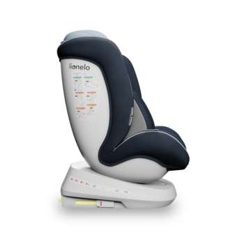 Автокрісло Lionelo Bastiaan One Blue Navy, синій - Pampik - 2