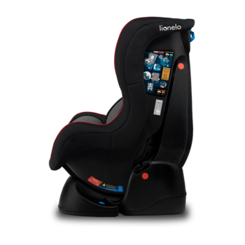 Автокресло Lionelo Liam Sporty Black, черный - Pampik - 6