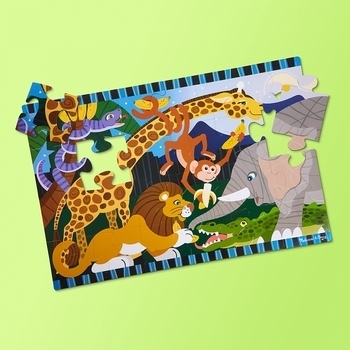 Мега-пазл Melissa&Doug Сафари, 24 ел. (MD4423) - Pampik - 4