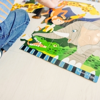 Мега-пазл Melissa&Doug Сафари, 24 ел. (MD4423) - Pampik - 7
