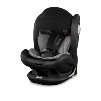 Автокрісло Lionelo Bastiaan RWF Carbone, сірий - Pampik - 7