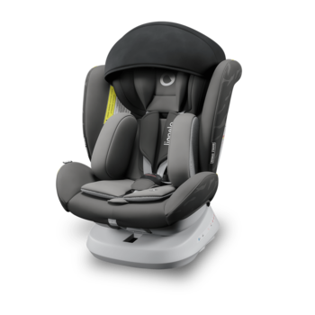 Автокрісло Lionelo Bastiaan One Grey Graphite, сірий - Pampik - 2