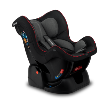 Автокресло Lionelo Liam Sporty Black, черный - Pampik - 3