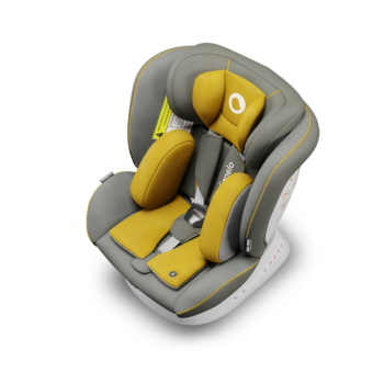 Автокресло Lionelo Bastiaan One Yellow Mustard, желтый - Pampik - 4