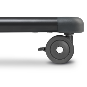 Ліжечко приставне Lionelo Timon, темно-сірий - Pampik - 12