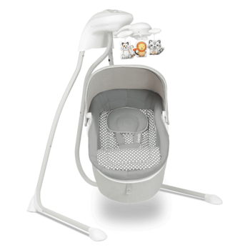 Колисальний центр Lionelo Henny Grey Dove, сірий - Pampik - 6