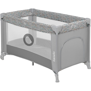 Манеж Lionelo Stefi Grey Concrete Multicolor, кольоровий - Pampik