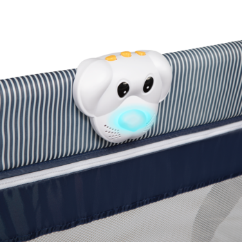 Ліжечко-манеж Lionelo Sven Plus Blue Navy, синій - Pampik - 10