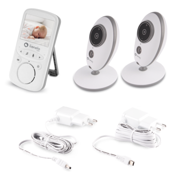 Відеоняня Lionelo BabyLine 5.1, білий - Pampik - 5