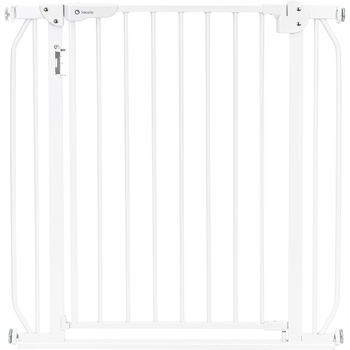 Захисний бар'єр Lionelo Truus Slim Led White, білий - Pampik