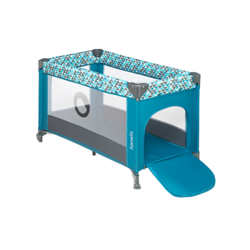 Манеж Lionelo Stefi Green Turquoise, бірюзовий - Pampik - 4