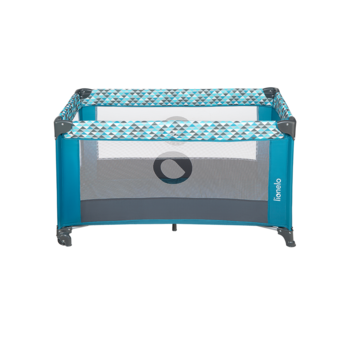 Манеж Lionelo Stefi Green Turquoise, бірюзовий - Pampik - 2