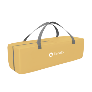 Ліжечко-манеж Lionelo Sven Plus Yellow Scandi, жовтий - Pampik