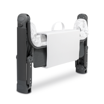 Ліжечко приставне Lionelo Timon, темно-сірий - Pampik - 22