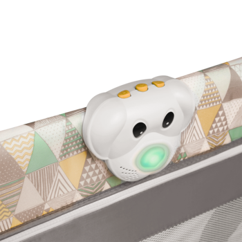 Ліжечко-манеж Lionelo Sven Plus Yellow Scandi, жовтий - Pampik - 10