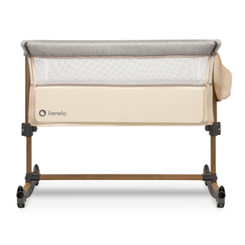 Кроватка приставная Lionelo Leonie Beige Sand, бежевый - Pampik - 8