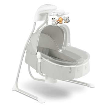 Колисальний центр Lionelo Henny Grey Dove, сірий - Pampik - 5