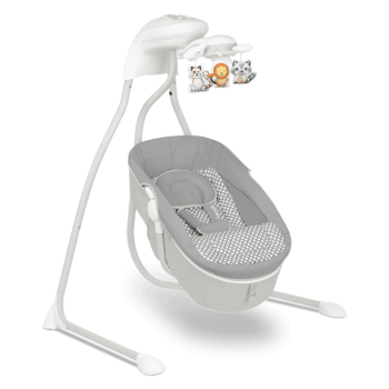 Колисальний центр Lionelo Henny Grey Dove, сірий - Pampik - 7