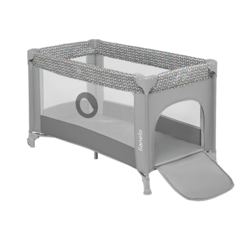 Манеж Lionelo Stefi Grey Concrete Multicolor, кольоровий - Pampik - 4