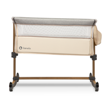 Кроватка приставная Lionelo Leonie Beige Sand, бежевый - Pampik - 7